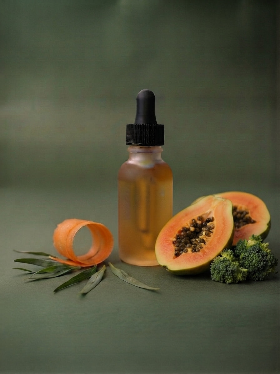 Broccoli seed & papaya face oil