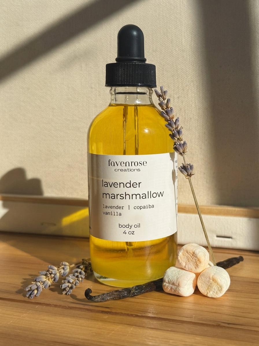 Lavender Marshmallow Body oil
