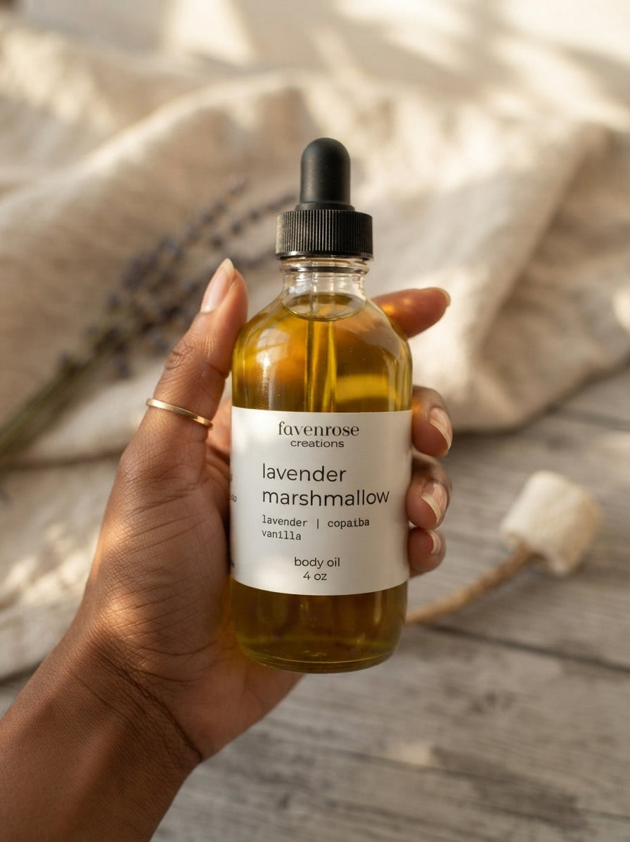 Lavender Marshmallow Body oil
