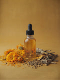 Marshmallow root & willow bark body oil