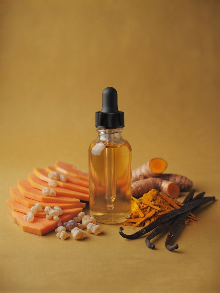 Papaya seed & turmeric body oil