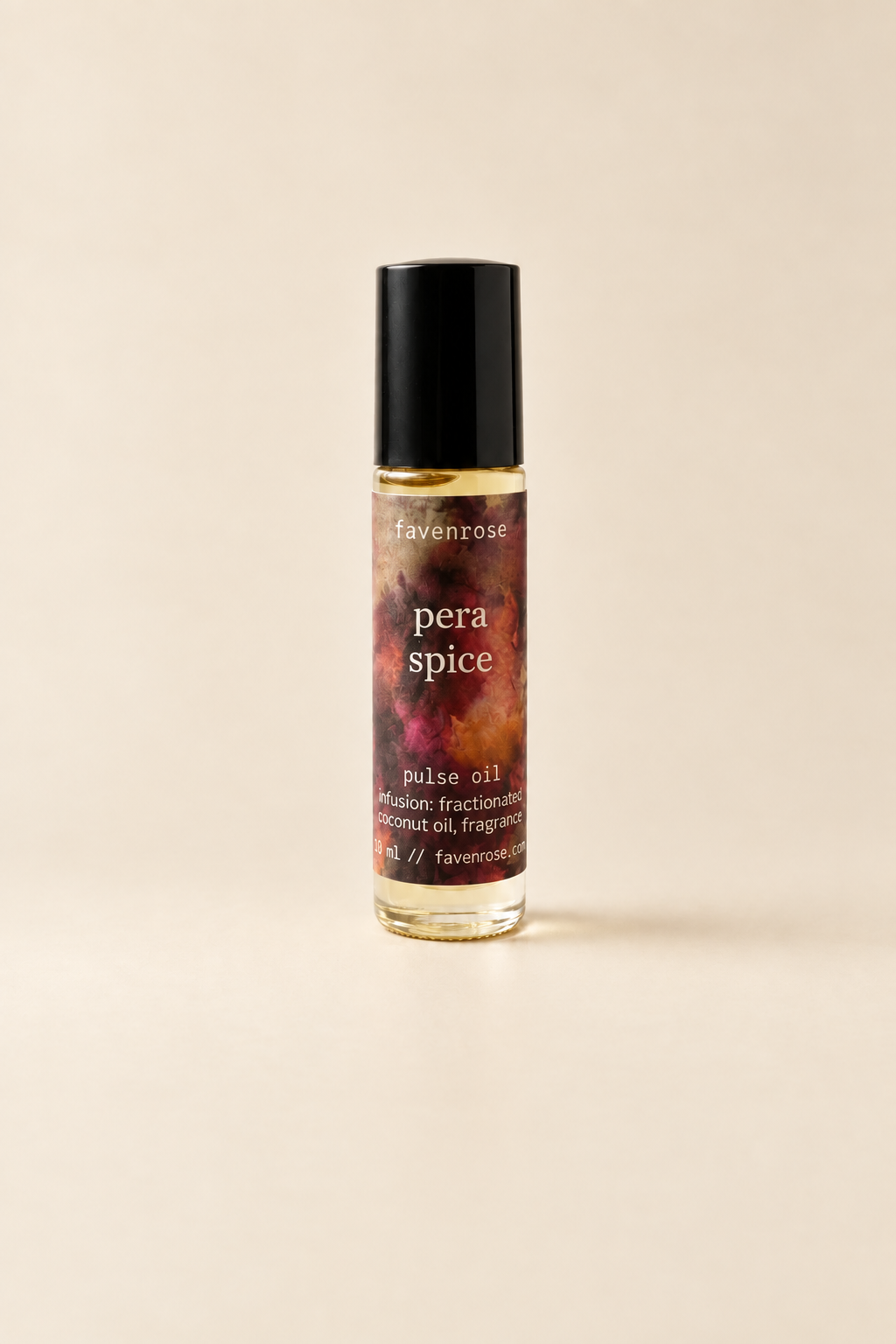 Pera Spice with warm ivory background