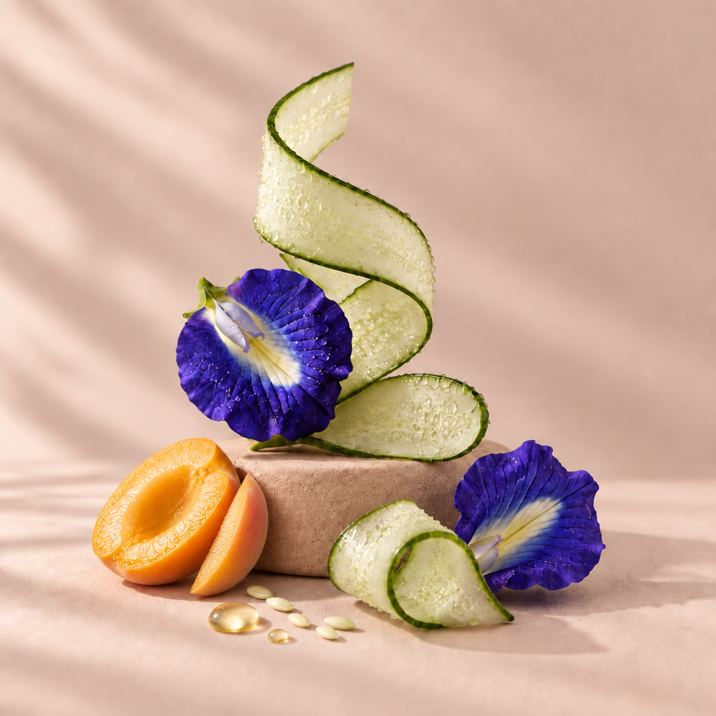 Petal Dew editorial with a refined fresh apricot arrangement