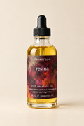 Resina Rich Moisture Oil with warm ivory background