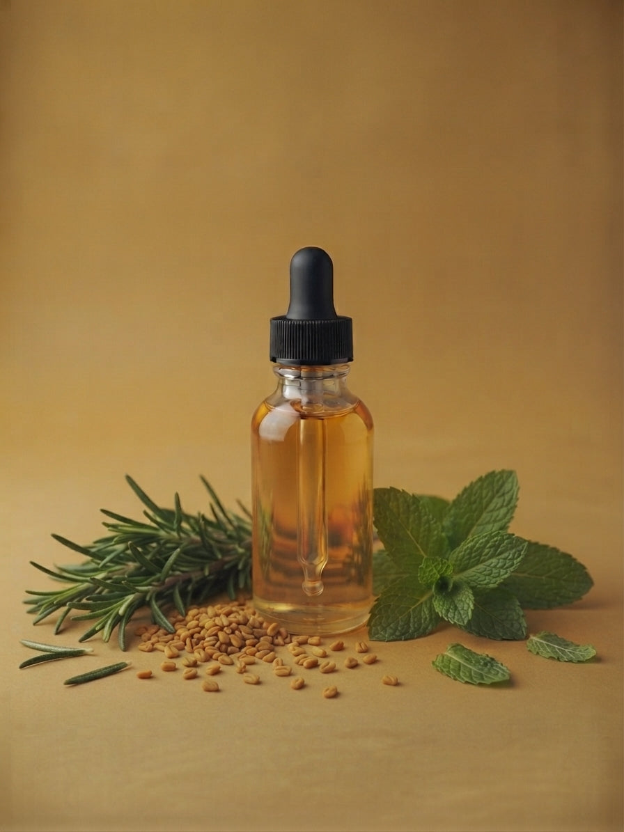 Rosemary & fenugreek hair oil