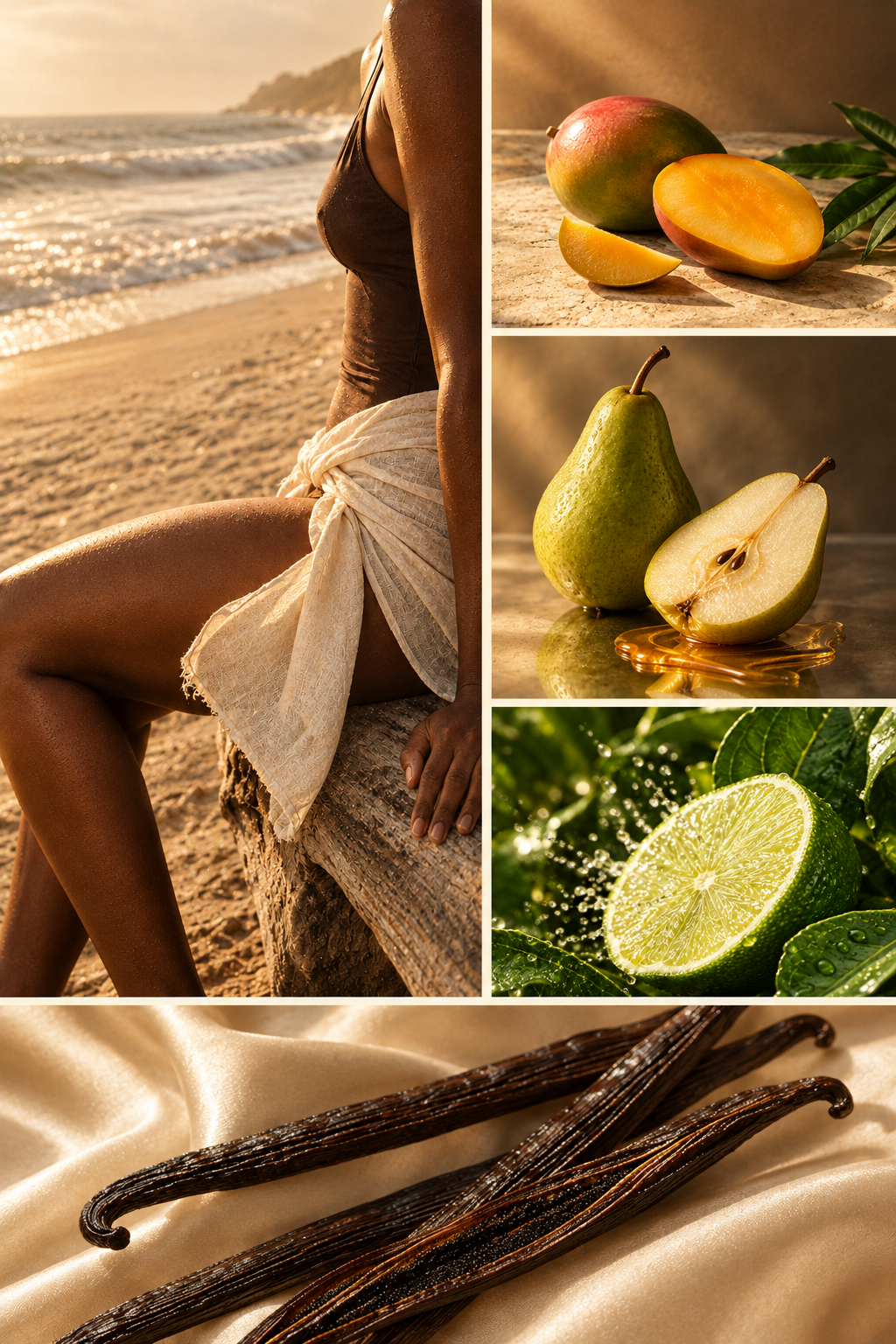 Verde Vanille editorial collage retry
